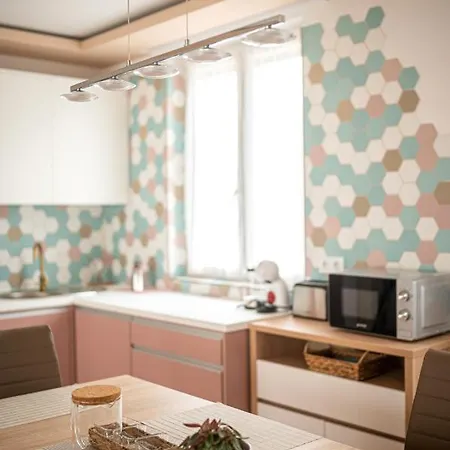 Apartment Roze Blue Design