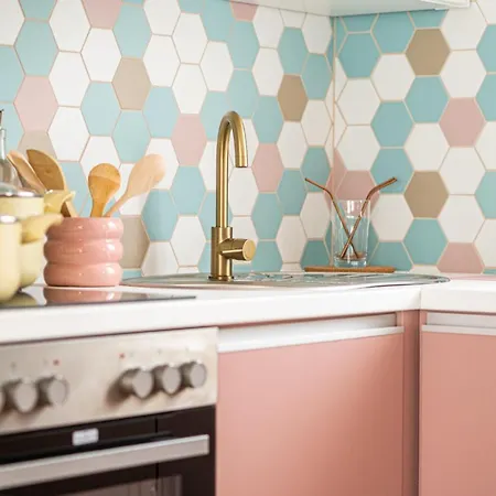 Apartment Roze Blue Design